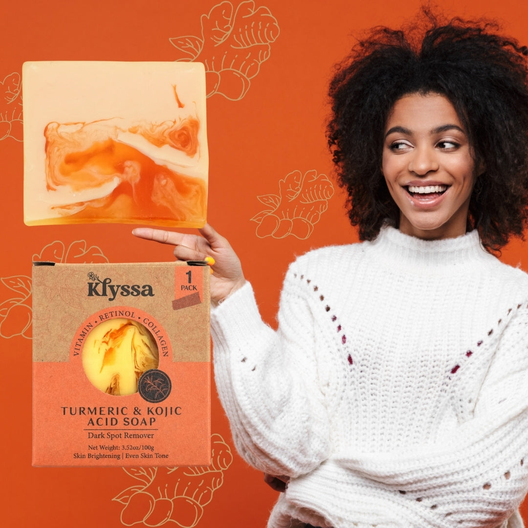 Klyssa Kojic Acid & Turmeric Soap