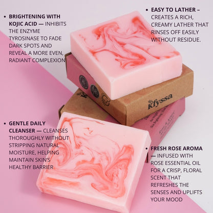 Klyssa Rose & Kojic Acid Soap
