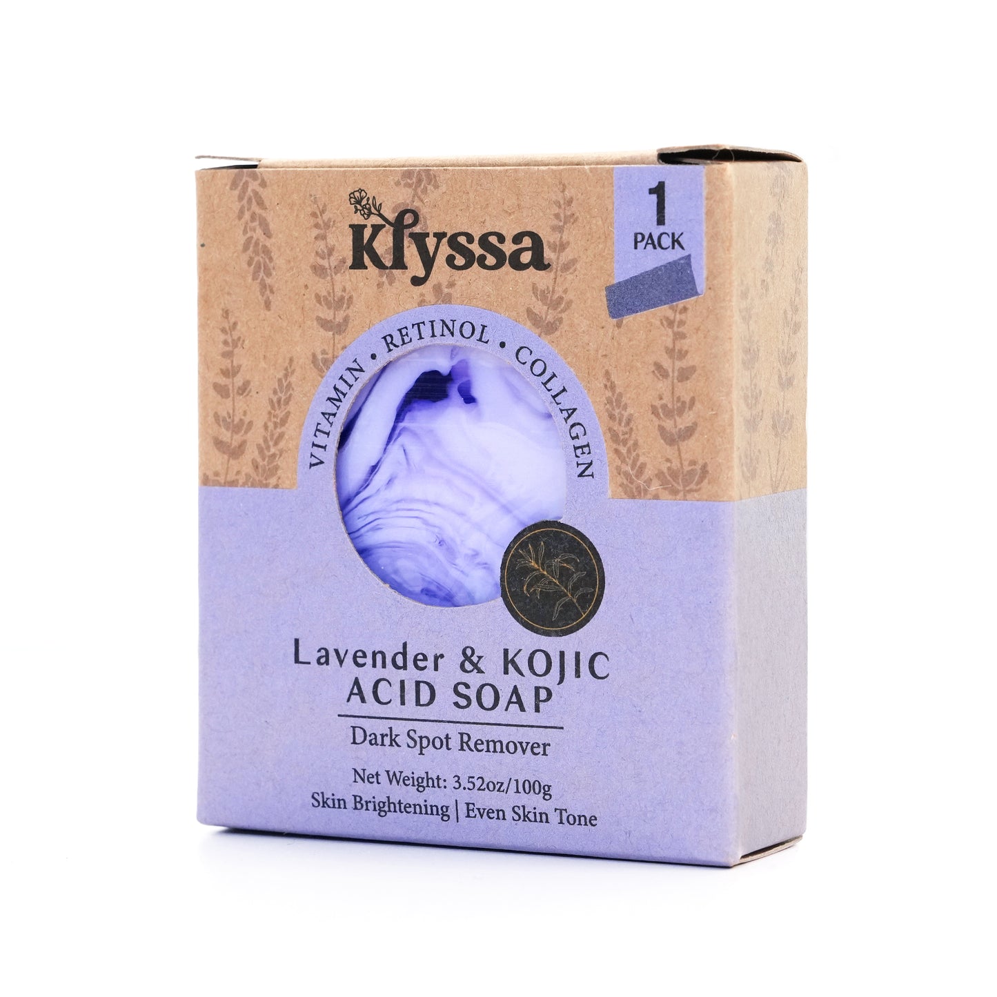 Klyssa Lavender & Kojic Acid Soap