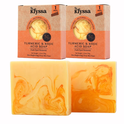 Klyssa Kojic Acid & Turmeric Soap
