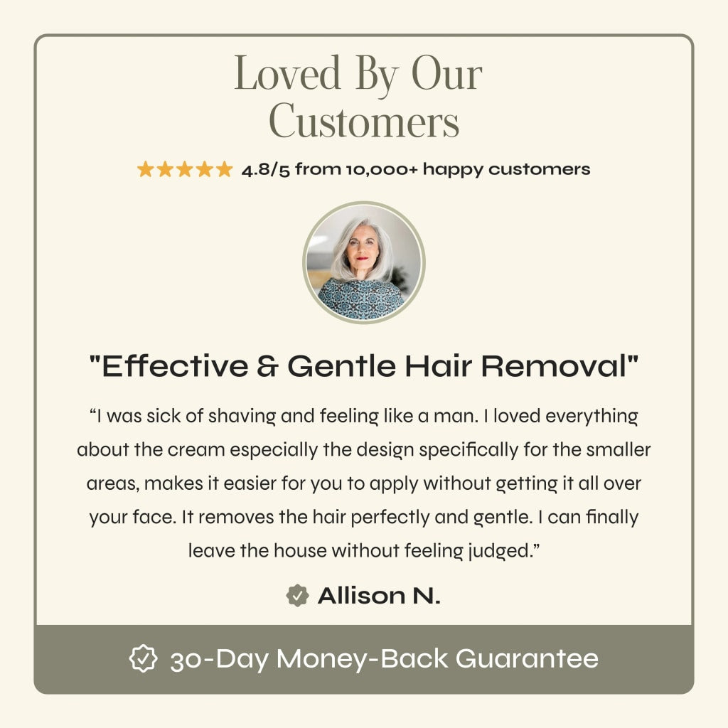 Klyssa Painless Facial Hair Removal Cream